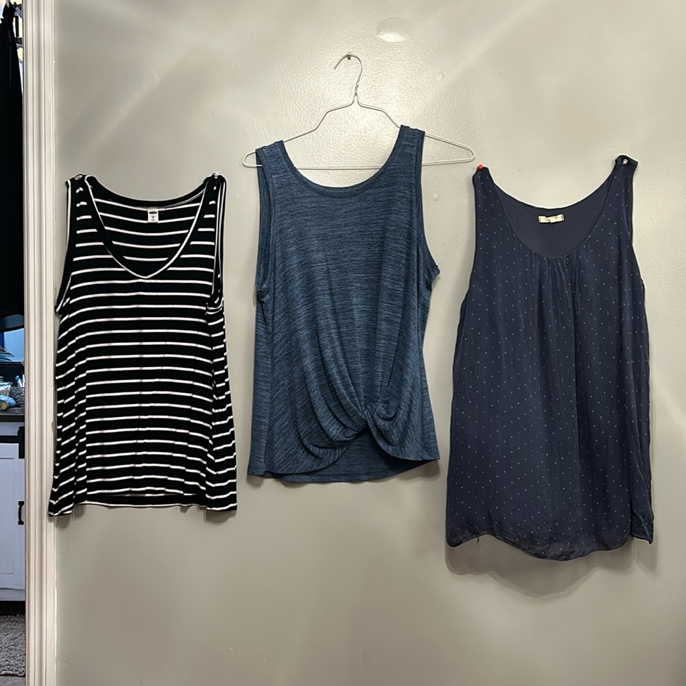 3 tank tops